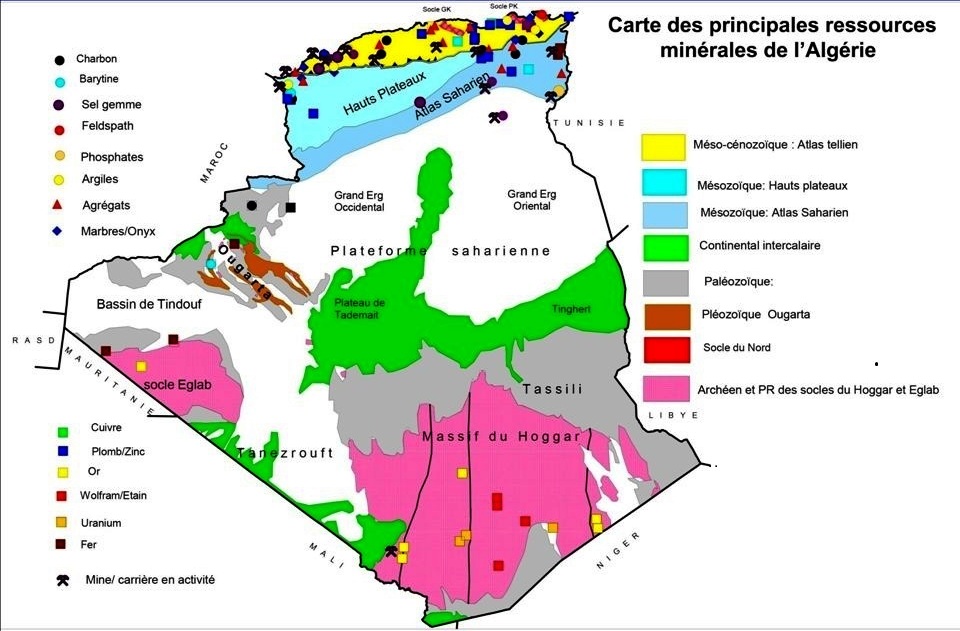 الخريطة الجيولوجية التفاعلية